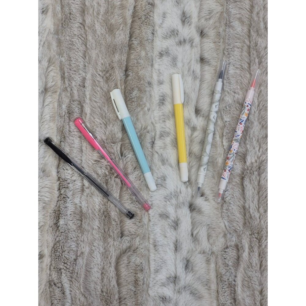 Assorted Double-Sided Highlighters Gel Pens & Markers Set For Art & Craft Projec